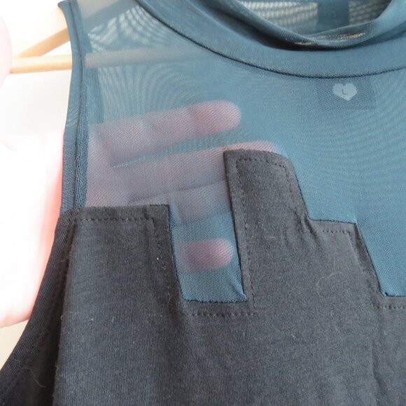 STUSSY X LOVEMADE Heartbeat City Night Flight Mesh Dress Alt Street - Size L - Picture 8 of 16